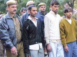 The three accused in the Rohini murder case