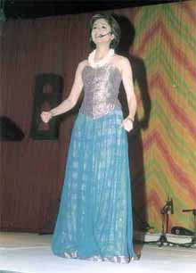 Geetika Ganju at the musical extravaganza at Pragati Maidan.