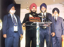 Education Minister Arvinder Singh Lovely at the annual day celebration of GHPS Shahdara