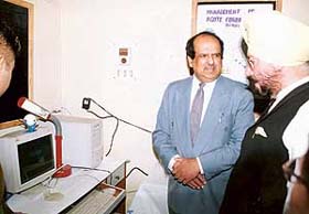 Col C.D. Kamboj, Chairman of Punjab Health Systems Corporation, and Dr Anil Grover, Professor and Head of the Cardiology Department, PGI, Chandigarh