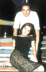 Actor Sohail Khan and Heena, who were recently in the Capital to promote their flick, I am Proud to be an Indian.