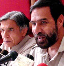 Mr Anand Sharma, spokesperson of the All-India Congress Committee, addresses a press conference in Chandigarh