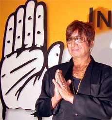 the AICC office after a press conference