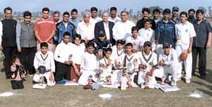 UK Cricket World beat R P Academy, annex Under-15 cricket title