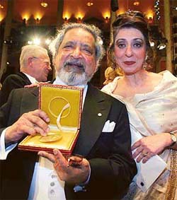 A prized relationship:V.S Naipaul with Nadira