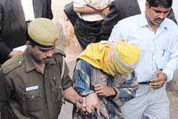 Rape accused Abihnav Kochar being produced at Patiala House Court in the Capital 