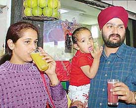 A glass full of life with ingredients that will make you smile