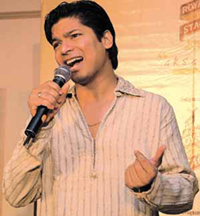 Shaan announcing his nine-city tour to promote his latest album, Aksar, at a press conference in the Capital on Tuesday.