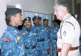 RAF personnel leave on UN peacekeeping mission to Kosovo