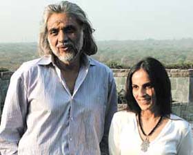 Filmmaker and painter Muzaffar Ali announcing the forthcoming 4th international Sufi music festival, dedicated to Hazrat Amir Khusrau in the Capital