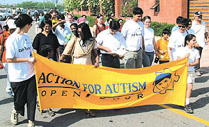 The second annual " Walk for Autism" was held to raise funds for the National Centre For Autism in the Capital on Sunday. 