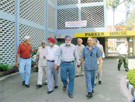 The 1951 batch alumni of Punjab Agricultural University at the annual reunion in PAU