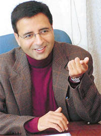 Randeep Singh Surjewala, President, IYC