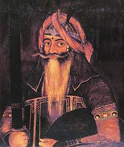 Hari Singh Nalwa never stuck a coin in his name. They were in the name of the Gurus