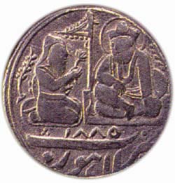 The obverse of the pictorial coin at the British Museum, London