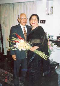 Dr Roshan Lal Chopra and Mrs Sheel Chopra