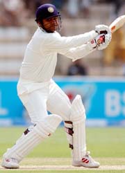 The dashing Indian opener tore apart a hapless Pakistani bowling attack to record the highest individual Test score against Pakistan