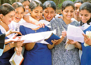 Happiness is writ large on the faces of students as the Class XII examination of the CBSE ended on Friday.