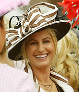 Racegoers arrive for Ladies Day