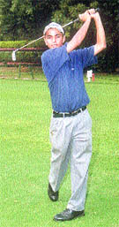 Aditya Singh swings his club to hog spotlight.