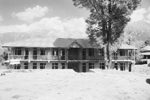 A nurses� training school, part of the Vivekanand Medical College and Research Centre, at Palampur