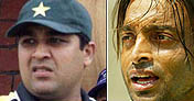 Inzamam-ul Haq and Shoaib Akhtar
