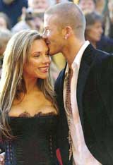 Victoria and David Beckham arrive for 19 Management�s private party celebrating 19 years in business at the Royal Albert Hall in central London