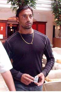 Shoaib Akhtar arrives in Mumbai on Monday