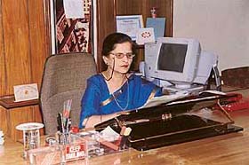 Principal Sarita Kaushik