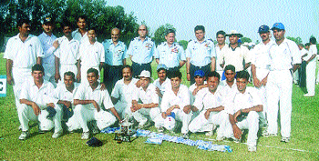 The Western Air Command team, who annexed the Air Force Cricket