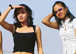 Ludhiana girls make a fashion statement for the season.