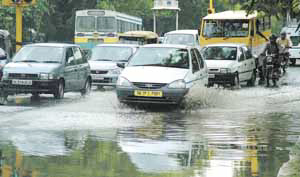 The unseasonal showers caught the city napping on Friday.