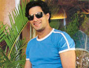 Ludhiana-based model and actor Vikas Sethi in Ludhiana on Sunday.