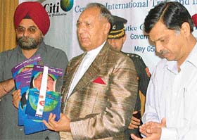 Governor of Punjab Justice O.P. Verma launches the Centre for International Trade and Industry (Citi) at PCA Stadium, SAS Nagar