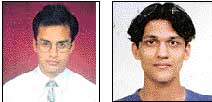 Veenu Bansal (82nd) and Abhishek Garg (169th)