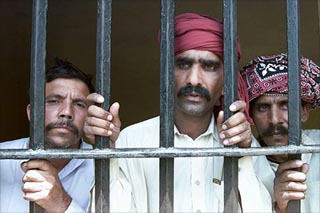 Detained Pakistani villagers accused of rape