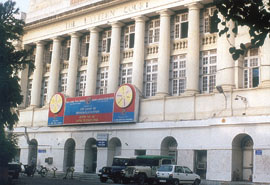 The post office has disappeared from the Eastern Court. 