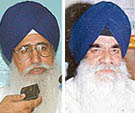 Giani Joginder Singh Vedanti and Manjit Singh Calcutta