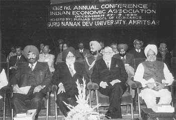 The Prime Minister-designate at the annual conference of the Indian Economic Association at Guru Nanak Dev University, Amritsar 