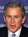 President Bush: concentrating on elections and Iraq
