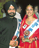 Govind and Harpreet, Mr & Miss Mega Model 2004