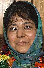 Mehbooba Mufti 