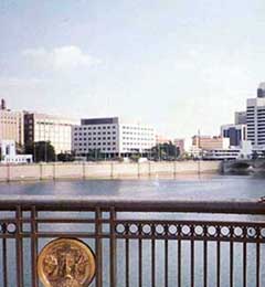 The Scioto riverfont