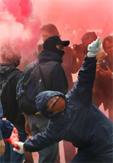 Anti-war demonstrations in Rome