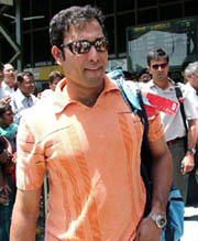 VVS Laxman and Rahul Dravid arrive in Ahmedabad