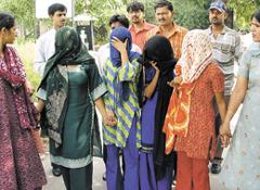 Two call girl rackets were busted in the Capital on Sunday.