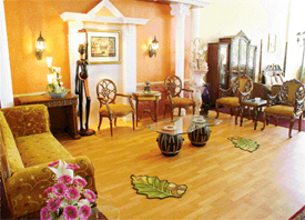 A view of Trendz � the furniture mall � in Industrial Area here