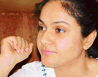 Actress Gracy Singh shares her Bollywood dreams on her arrival in Chandigarh on Wednesday. 