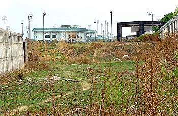 A concrete mistake: the neglected sports complex land outside the PCA Stadium in Mohali