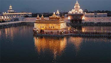 The Golden Temple glitters on the eve of the birth anniversary of Guru Ram Das